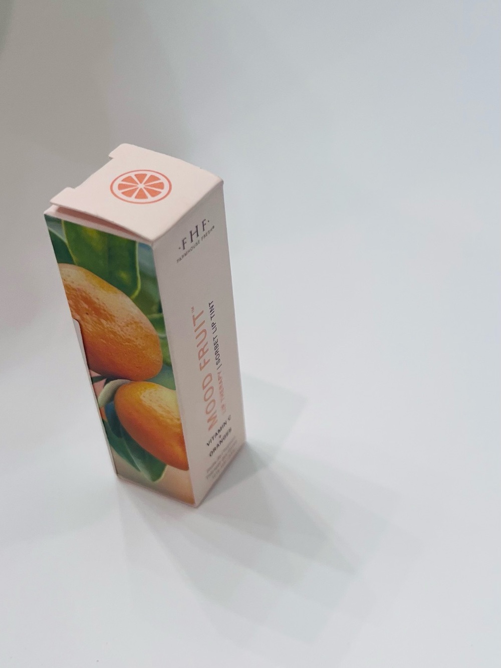 Farmhouse Fresh Mood Fruit Vitamin C Lip Tint Orange Sorbet NWT
